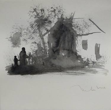 Print of Rural life Drawings by Frederic Belaubre