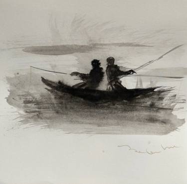 Print of Figurative Landscape Drawings by Frederic Belaubre