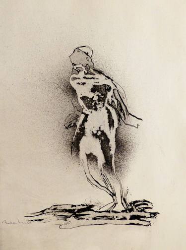 Print of Expressionism Body Drawings by Frederic Belaubre