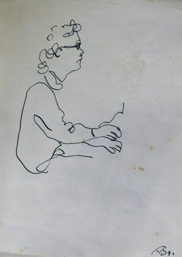 Print of Figurative Music Drawings by Frederic Belaubre