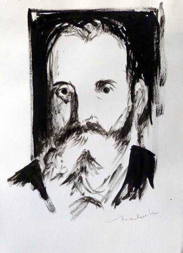 Original Portrait Drawings by Frederic Belaubre