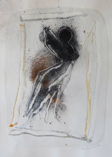 Print of Expressionism Love Drawings by Frederic Belaubre