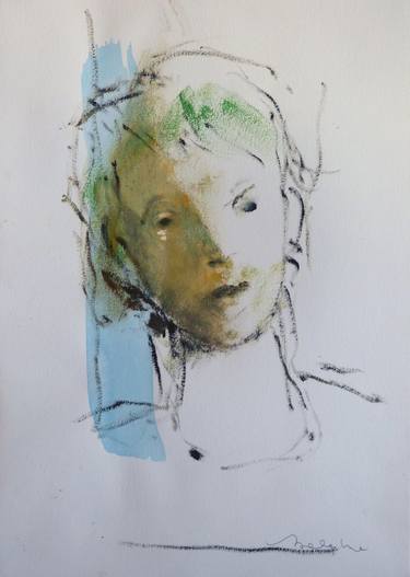 Original Portrait Drawings by Frederic Belaubre