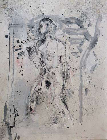 Original Expressionism Nude Paintings by Frederic Belaubre