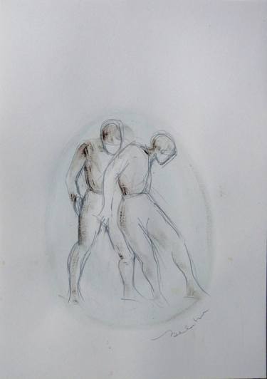 Print of Figurative Nude Drawings by Frederic Belaubre