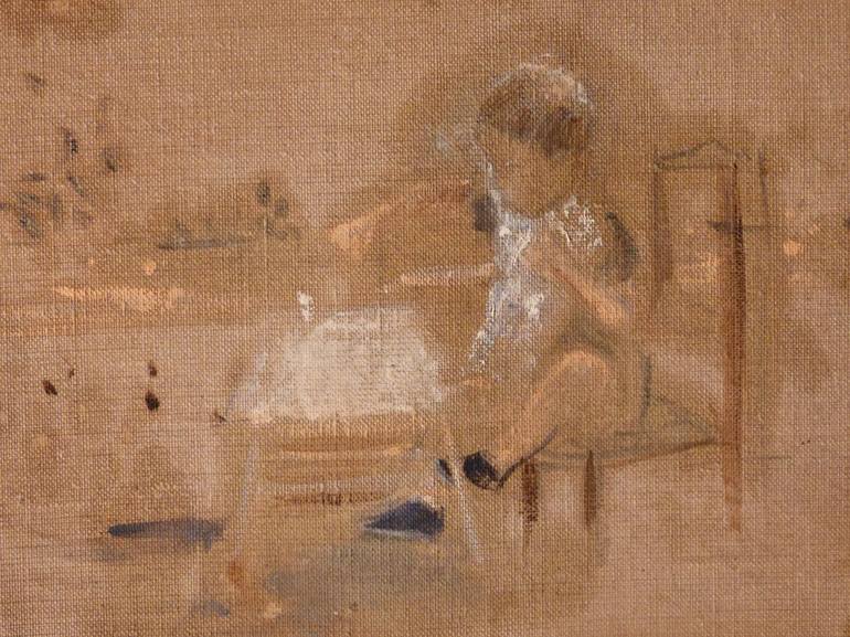 Original Children Painting by Frederic Belaubre