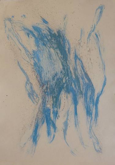 Original Abstract Expressionism Abstract Drawings by Frederic Belaubre