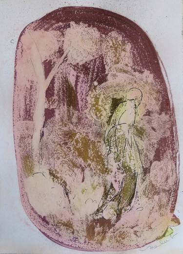 Original Abstract Nature Drawings by Frederic Belaubre