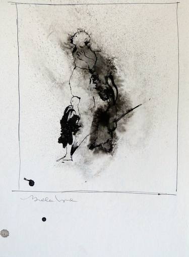 Original People Drawings by Frederic Belaubre