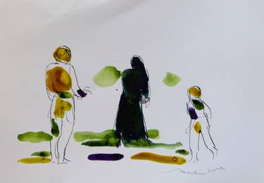 Original People Drawings by Frederic Belaubre