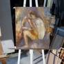Oil on canvas, will be sent mounted on a stretcher and ready to hang