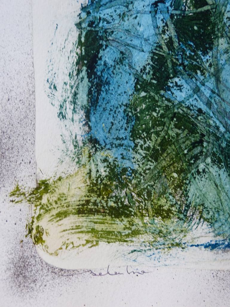 Original Expressionism Abstract Drawing by Frederic Belaubre