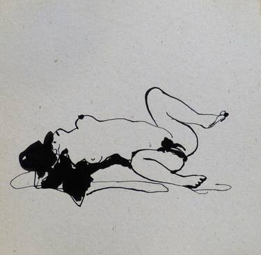 Print of Figurative Erotic Drawings by Frederic Belaubre