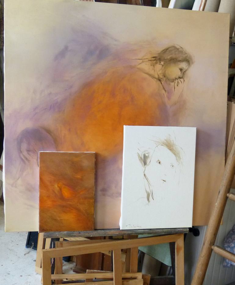 Original Figurative Pop Culture/Celebrity Painting by Frederic Belaubre