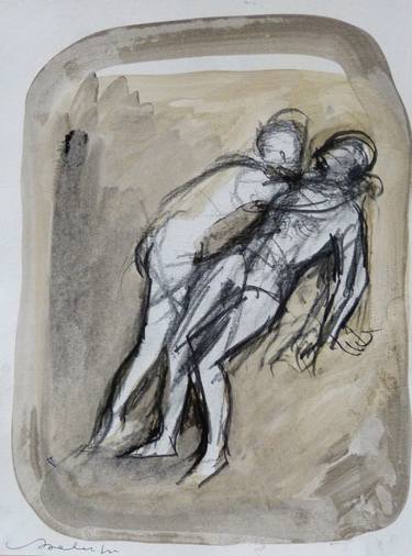 Print of Figurative Erotic Drawings by Frederic Belaubre