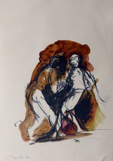 Original People Drawings by Frederic Belaubre