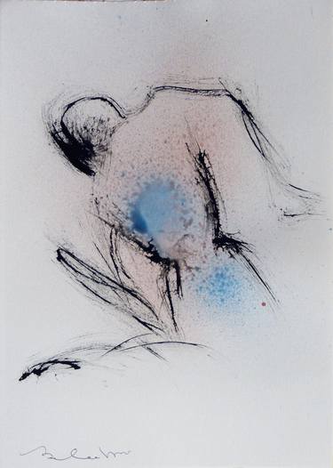 Print of Figurative People Drawings by Frederic Belaubre