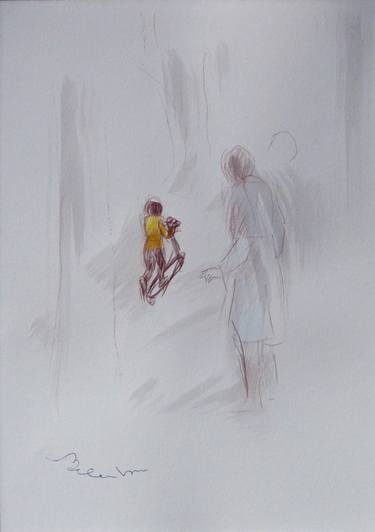Print of Figurative Children Drawings by Frederic Belaubre