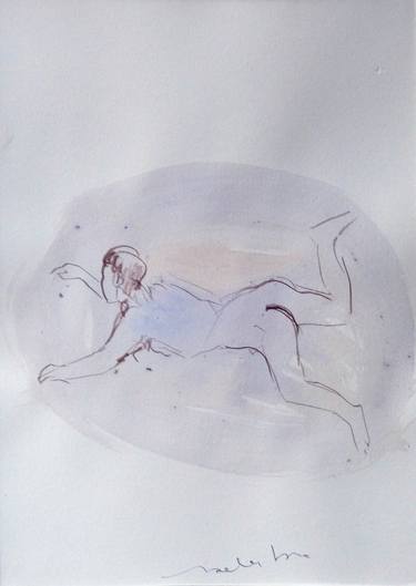 Print of Nude Drawings by Frederic Belaubre