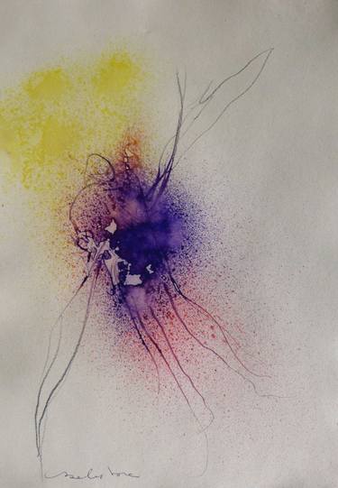 Original Abstract Drawings by Frederic Belaubre