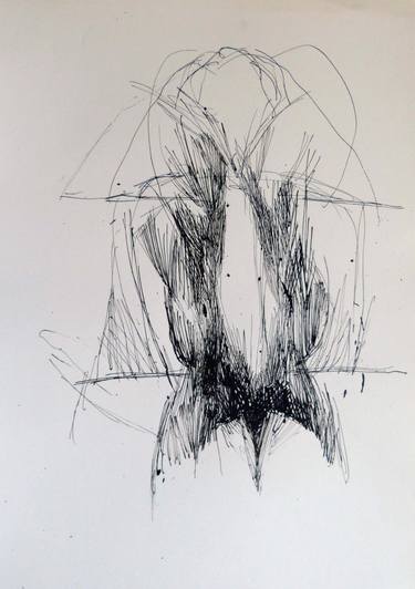 Original Abstract Erotic Drawings by Frederic Belaubre