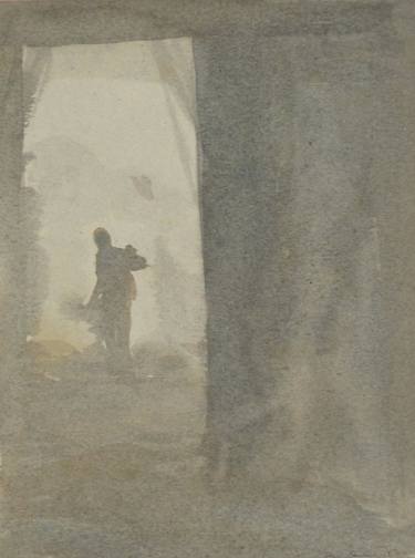 Original Figurative Landscape Drawings by Frederic Belaubre