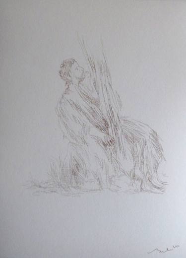 Print of Figurative Classical mythology Drawings by Frederic Belaubre