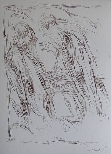 Print of Figurative Love Drawings by Frederic Belaubre