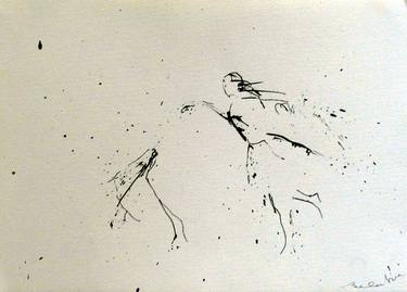 Surrealist drawing 21-5 - The woman and the horse thumb