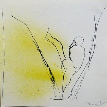 Original Figurative People Drawings by Frederic Belaubre