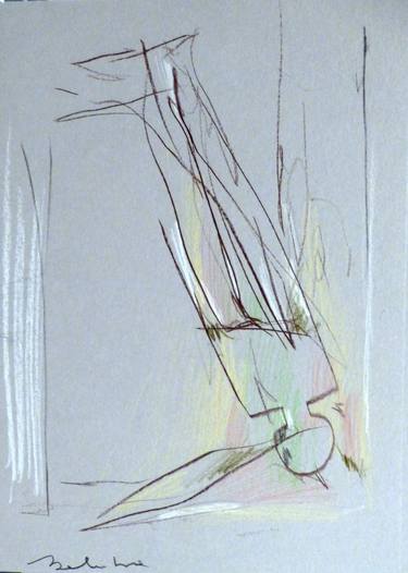 Original Figurative Mortality Drawings by Frederic Belaubre