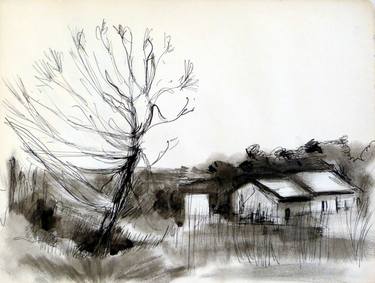 Print of Figurative Landscape Drawings by Frederic Belaubre