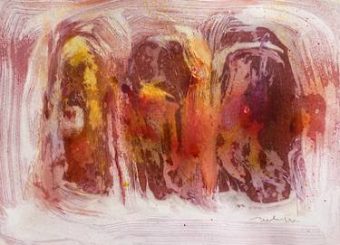 Print of Figurative Abstract Paintings by Frederic Belaubre