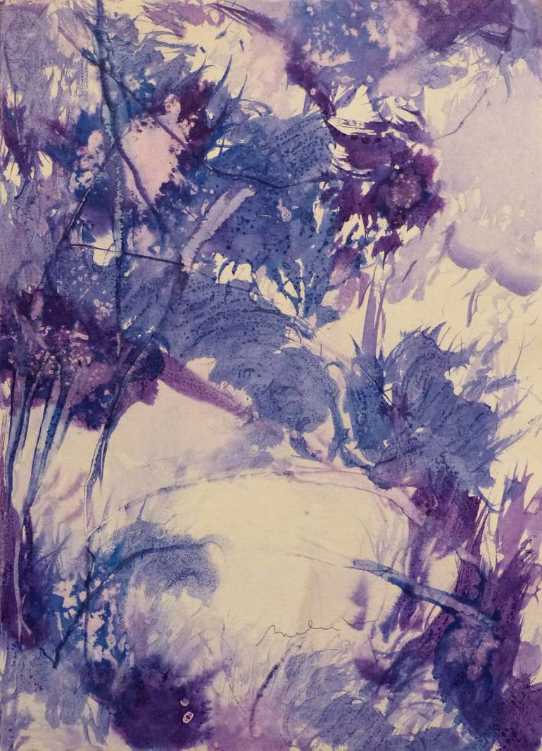 Print of Expressionism Abstract Paintings by Frederic Belaubre