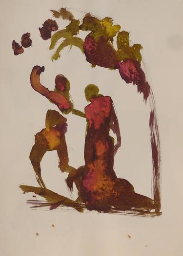 Print of Expressionism Garden Drawings by Frederic Belaubre