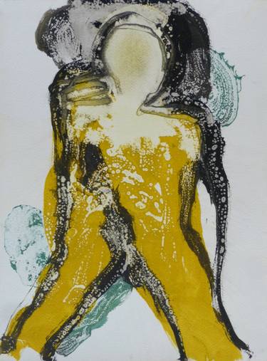 Original Abstract Body Drawings by Frederic Belaubre