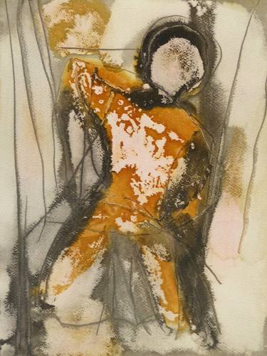 Original Expressionism Body Drawings by Frederic Belaubre