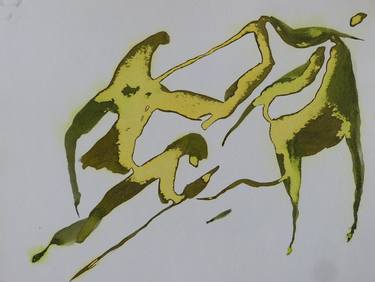 Print of Abstract Animal Drawings by Frederic Belaubre