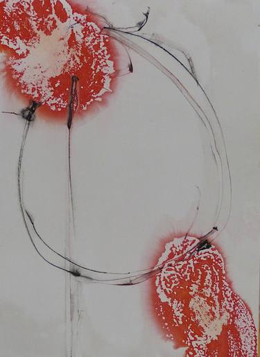 Print of Abstract Floral Paintings by Frederic Belaubre