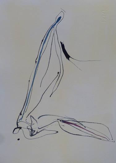 Print of Expressionism Erotic Drawings by Frederic Belaubre