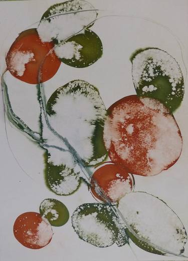 Print of Abstract Nature Drawings by Frederic Belaubre