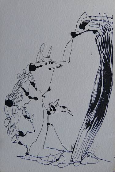 Print of Expressionism Animal Drawings by Frederic Belaubre