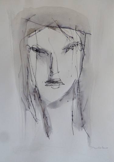 Original Portrait Drawings by Frederic Belaubre