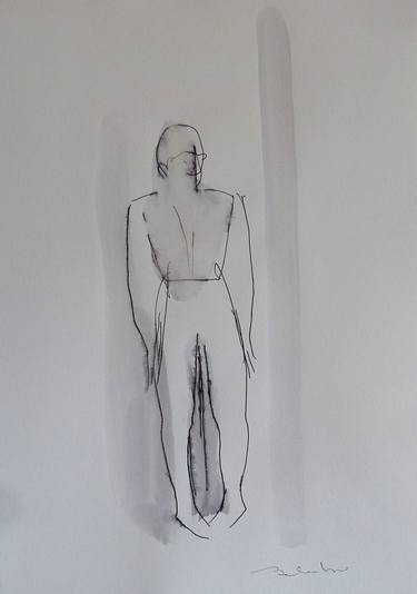 Print of Figurative People Drawings by Frederic Belaubre