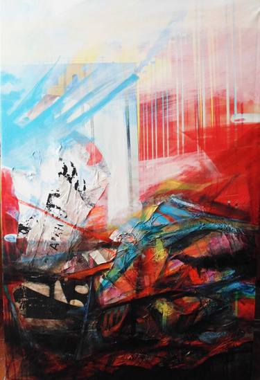 Original Abstract Painting by Franco Margari