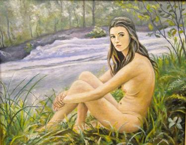 Print of Realism Nude Paintings by andres pleesi