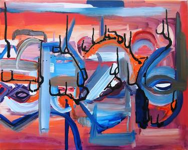 Original Abstract Paintings by Sabrina Mysicka