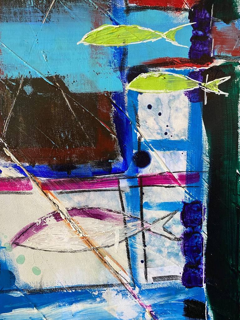 Original Contemporary Abstract Painting by Sam Soles