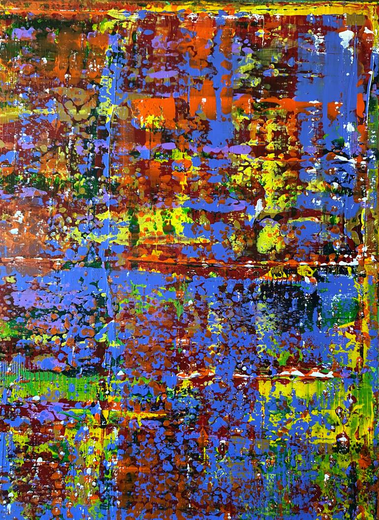 Original Conceptual Abstract Painting by Sam Soles