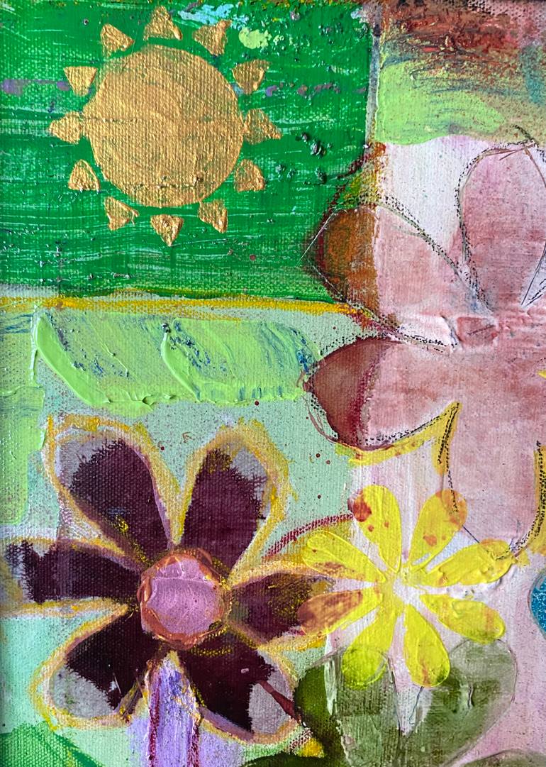 Original Abstract Expressionism Abstract Painting by Sam Soles